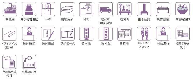 しおんの一般葬 810,000円